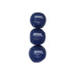 Zeekio Galaxy Juggling Balls - enhanced 12 Panel Genuine Leather Balls - 130g - 67mm - Pack of 3 Dark Blue