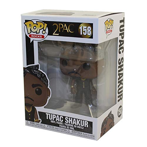 Funko Pop! Rocks: Tupac - Vest With Bandana, Multicolour