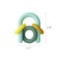 Boon Hoop Silicone Baby Teether - Baby Teething Toys For Infants - Soothing Teether For Babies - Ages 0 To 12 Months
