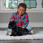Wild Republic Wolf Plush Toy - Black 12" Stuffed Animal, Kids Gifts, Cotton Model 23075