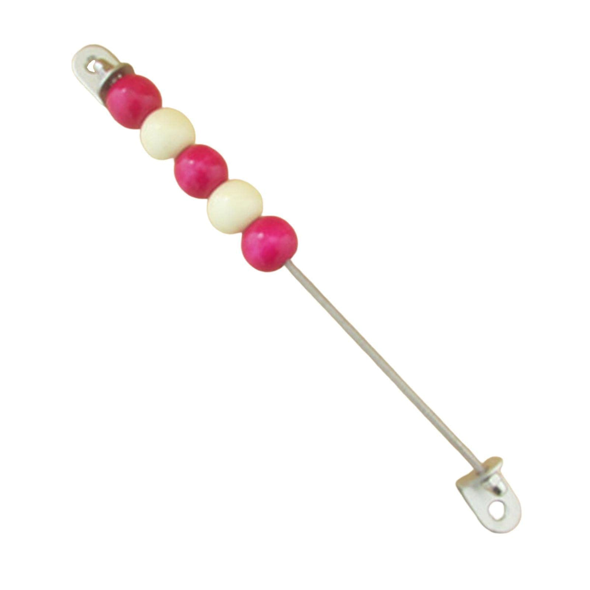 Ilsmysutra Counting Beads Busy Board Fine Motor Skill For Travel Training Rosy