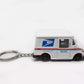 ??KiNSMART Die Cast 2.5 Inch United States Postal Service Truck USPS Grumman LLV 1:72 Scale 2.5in Key-Chain