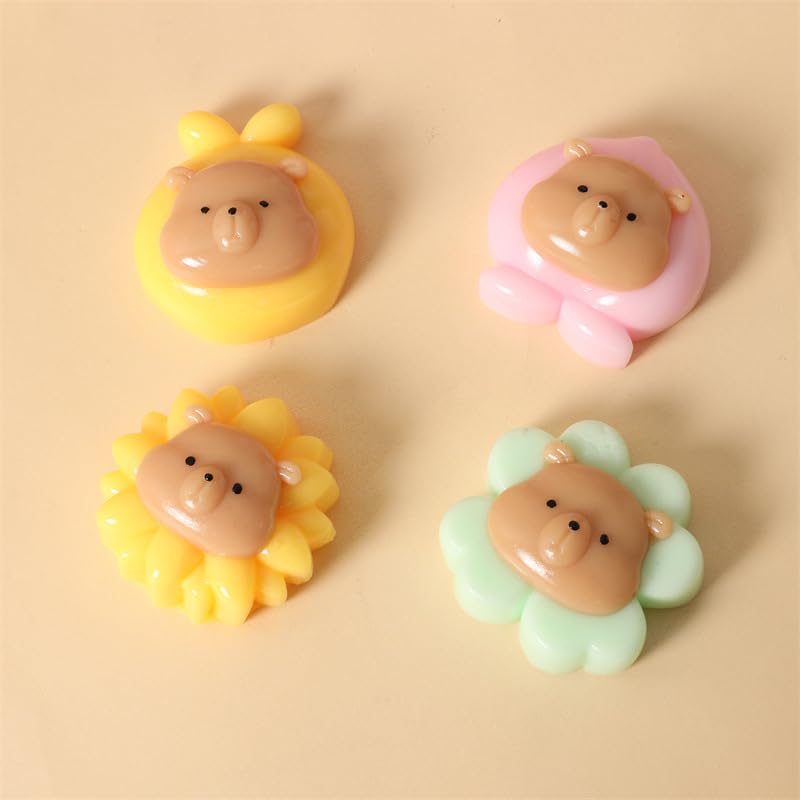 Taba Squishy Toys  Cat Paw Cute Kawaii Squeeze Toys  Sticky Squishy Fidget Toys Silicone Squeeze Toy for Stress Relief Cute Soft Toys Best Gift for Anniversary (4pcs)