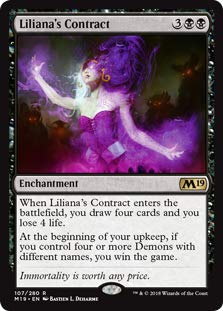Magic: The Gathering - Liliana'S Contract - Core Set 2019