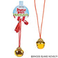 Rhode Island Novelty Jingle Bell Necklaces, One Dozen per Order