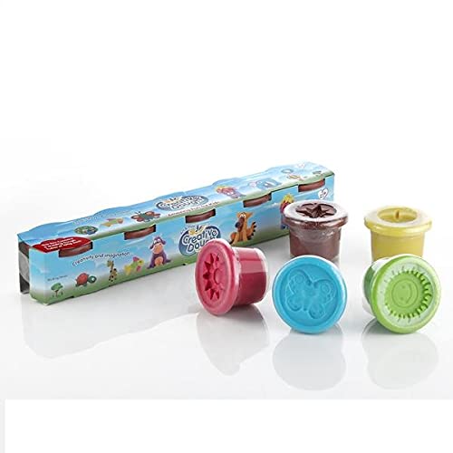 Clay 5 Different Colors, (Pack Of 5)