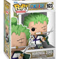 Funko Pop! One Piece: - Set Of 3 - Roronoa Zoro, Jinbe And Snake-Man Luffy