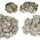 Bulk Genuine Pyrite Or Fool'S Gold - 1 Lb - 30 Pieces