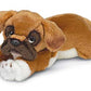 Bearington Roscoe Boxer Plush Stuffed Animal Puppy Dog, 15 Inch