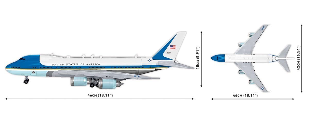 Cobi Boeing 747 Air Force One Plane