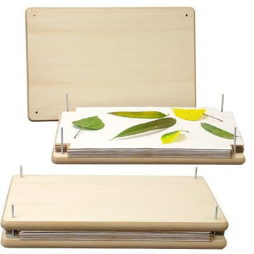 BestNest Nature Presses Set of 2, 12" x 18", Tan MDF, Model NP1218-CP2