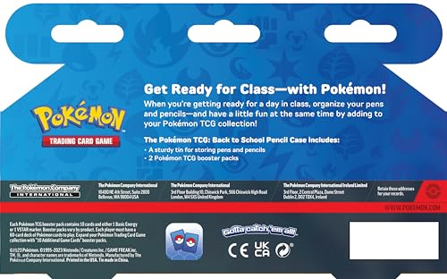 Pokemon Tcg: Back To School 2023: Pencil Case