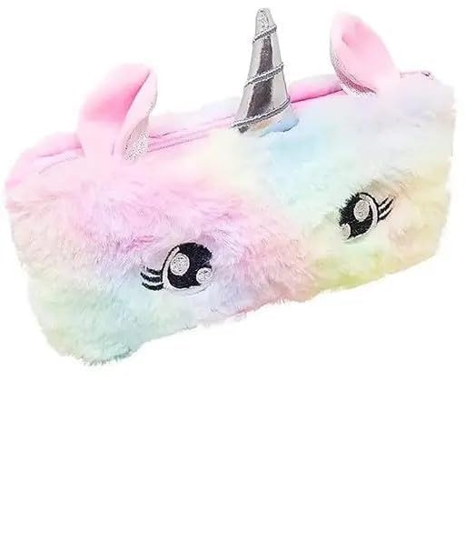 Mindfit Unicorn Staionery Set For Kids | Theme Combo Of 5 Pcs | School Stationery Set With Pen, Pencil, Erasers, Pouch, Best Bir
