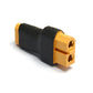 LinsyRC 5-Pack XT30 Male Connector to XT60 Female Connector Adapter for RC FPV Drone Car Lipo NiMH Battery Charger ESC