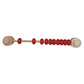 Styleheaven Abacus Busy Board Counting Sensory Toy Wooden For Preschool Red