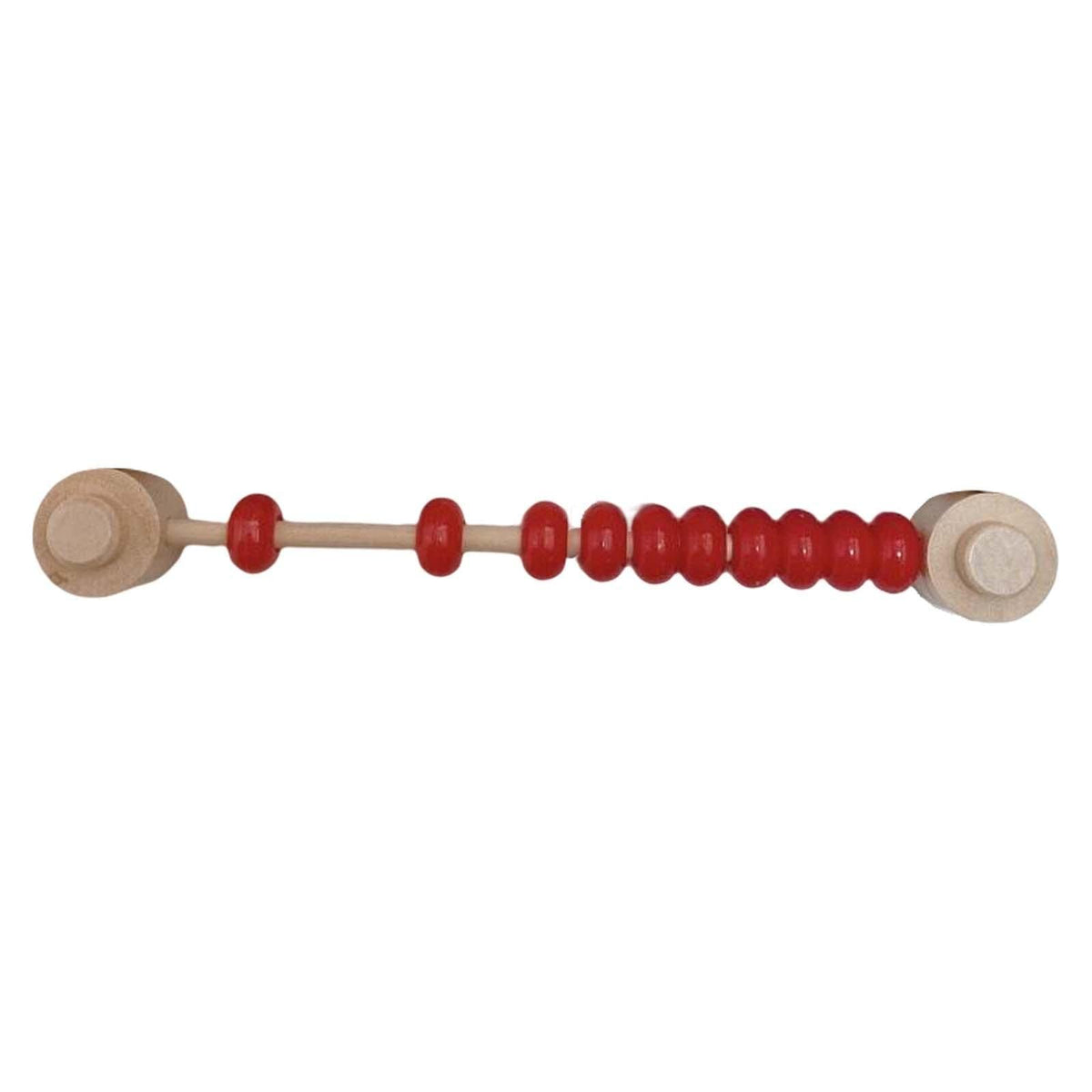 Styleheaven Abacus Busy Board Counting Sensory Toy Wooden For Preschool Red