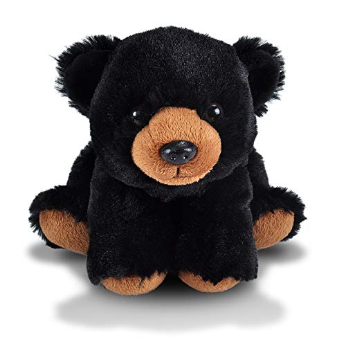 Wild Republic Black Bear Plush, Stuffed Animal, Plush Toy, Gifts For Kids, Cuddlekins 8