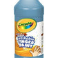 10 Pack CRAYOLA LLC FORMERLY BINNEY & SMITH WASHABLE FINGER PAINT 16OZ BLUE