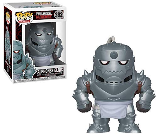 Funko POP Full Metal Alchemist - Alphonse Elric Pop! Vinyl Figure (Bundled with Compatible Pop Box Protector Case), Multicolored