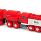 Brio World 33557 - Streamline Train Set | 3-Piece Wooden Toy Set | Designed For Speed | Fine Craftsmanship | Great For Kids Ages 3 And Up