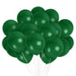 Treasures Gifted Matte Pine Green Balloons - Dark Green Balloons - Emerald Green Balloons - Latex Balloons 12 Inch, Hunter Green
