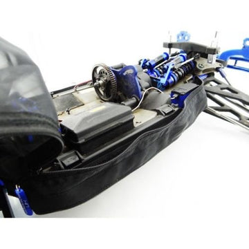 Chassis Dustproof Rock Snow Dirt Resist Guard Cover (Lcg)-1SET Black for Traxxas E-REVO 2.0 2018 REVO E-REVO Summit Arrma Nero