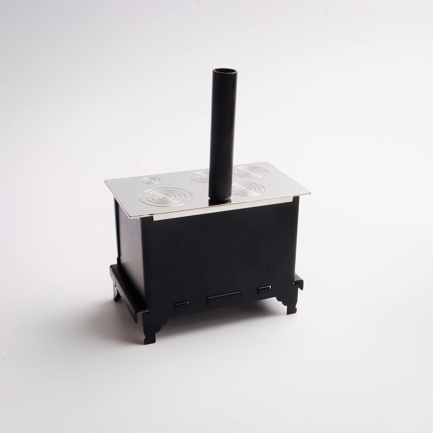 1/12 Miniature Furniture Cooking Stove Mini Retro Metal Stove With Miniature Wall Candle Holder Mini Pots Mini Spoon Shovel Cookware Tools For 1:12 Scale Kitchen Decoration