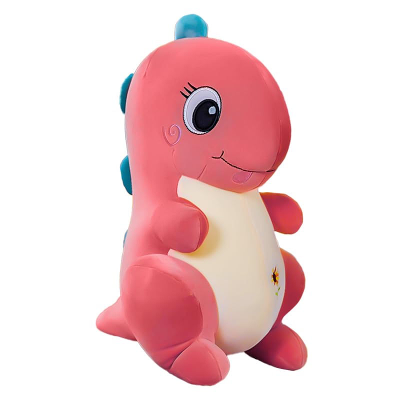 Niliswiest Dinosaur Plush Toys, Soft And Cuddly Dinosaur Interactive Plush Pillow Doll, Suitable For Ages 3 And Up (Red Tyrannos