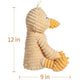 Apricot Lamb Toys Plush Corduroy Duck Stuffed Animal Soft Cuddly Perfect For Child (Medium, 12 Inches)