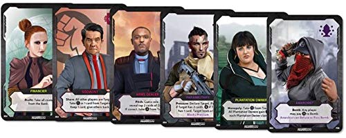 Indie Boards and Cards Coup Rebellion G54 Anarchy Game - Cardboard, White, Model IBG0CO04