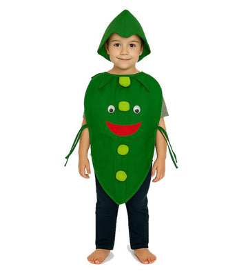 Fancydresswale Peas Fancy Dress Costume For Kids | Free Size 2-10 Years | School Events, Fancy Dress Competitions, Theme Parties