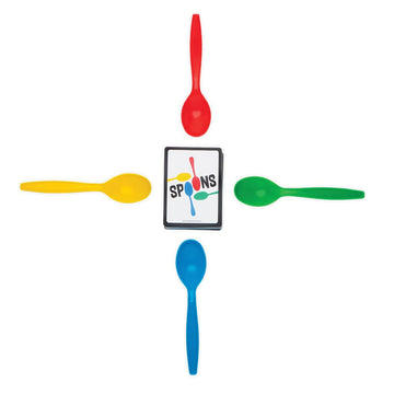 Spoons Games, Card Games For Kids - Spoons Game, Deck Of Cards, Fun Family Games For Kids And Adults, Playing Cards, Game Night,