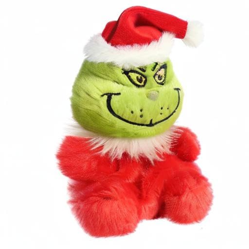 Aurora Palm Pals Christmas Stuffed Plush 3 Piece Bundle, Max, Grinch And Cindy Lou