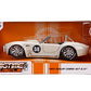 Jada Toys Bigtime Muscle 1:24 1965 Shelby Cobra 427 S/C Die-cast Car White, Toys for Kids and Adults
