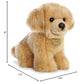 Aurora® Adorable Miyoni® Tots Golden Retriever Pup Stuffed Animal - Lifelike Detail - Cherished Companionship - Brown 11 Inches