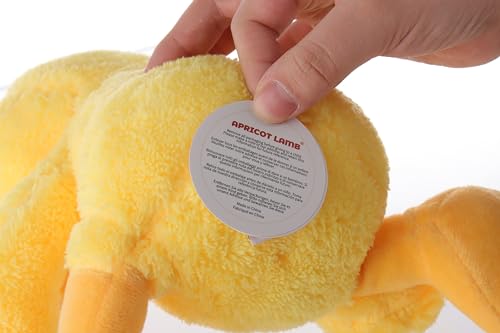 Apricot Lamb Toys Plush Velvet Duck Stuffed Animal Soft Cuddly Perfect For Child (Velvet Duck,8.5 Inches)