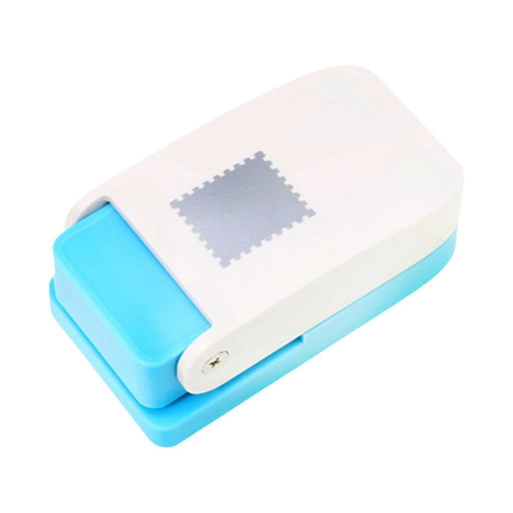 Hipex Postage Stamp Punch, Postage Diy Paper Stamp Punch For Arts Projects Photos Festival Papers, Scrapbooking Tools,Scrapbooki