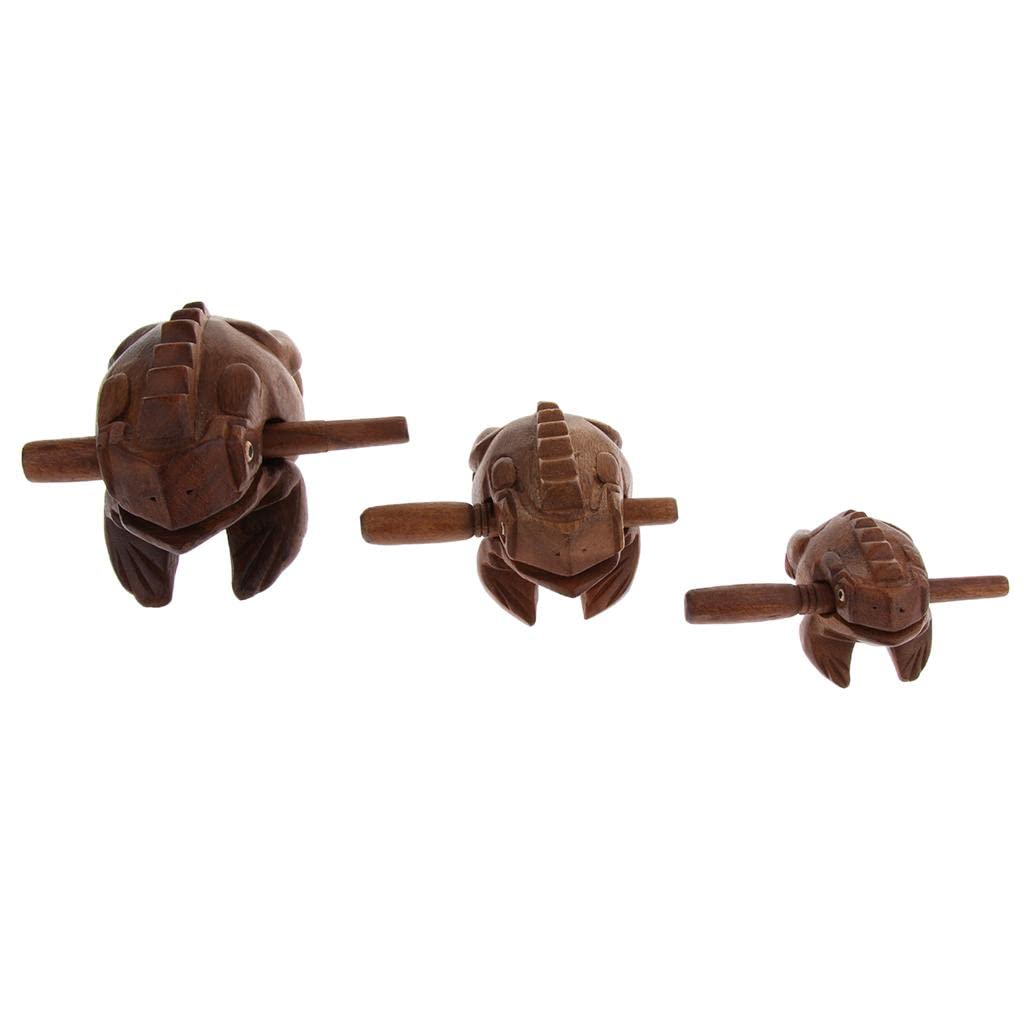 Club Bollywood1 Piece Wooden Frog Percussion Instrument Toy For Children Students Small| Percussion | Hand Percussion |1X Wooden