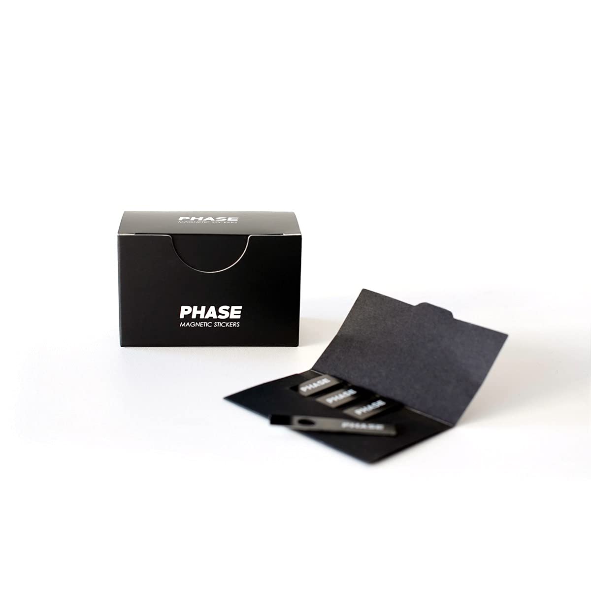 MWM Phase Magnetic Stickers, Black