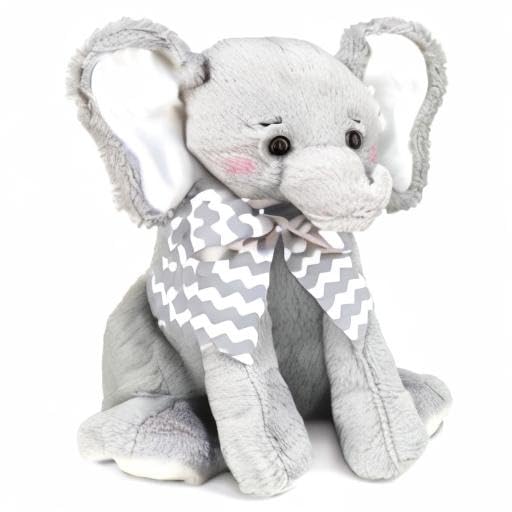 Bearington Baby Lil Spout Lullaby Animated Musical Plush Stuffed Animal Gray Elephant 13