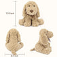 Weigedu Poodle Puppy Goldendoodle Stuffed Animal, Adorable Toy Dog Labradoodle Plush For Kids Boys Girls Birthday Easter Christmas Bedtime Gift, 11.8“ Golden