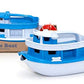 Green Toys Paddle Boat - Blue/Grey Bath Toy, BPA-Free, Dishwasher Safe, 1 EA, Made from Recycled Plastic, Model PDBA-1343