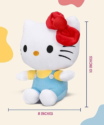 Hello Kitty In Yellow And Blue Dungree