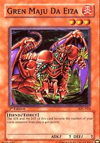 Yu-Gi-Oh! - Gren Maju Da Eiza (Ioc-024) - Invasion Of Chaos - Unlimited Edition - Common