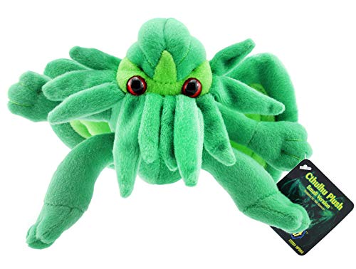 Toy Vault Mini Cthulhu Plush, 8-Inch; Stuffed Horror Toy Based On H.P. Lovecraft   S Weird Fiction, Small Size