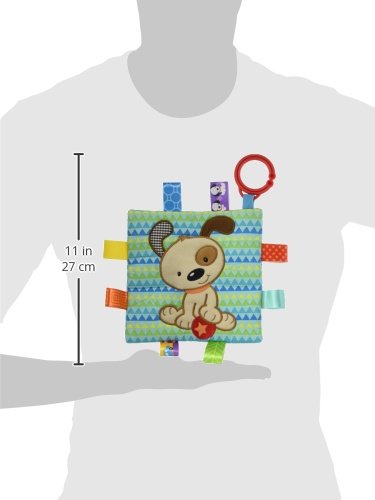 Taggies Crinkle Me Baby Toy  Brother Puppy   6.5x6.5 Inch (Pack of 1)