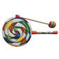 Ubersweet Imported 2X(Kids Percussion Lollipop Drum, 6Inch T9T5)_34800