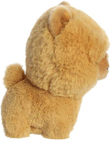 Aurora® Playful Teddy Pets™ Chow Chow Stuffed Animal - Unique Design - Endless Play - Brown 6.5 Inches