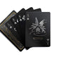 Mythical Creatures Playing Cards - Black, Silver & Gold Edition | Waterproof Pvc | Greek, Norse, Egyptian, East Asian Designs | Custom Hand-Drawn Art
