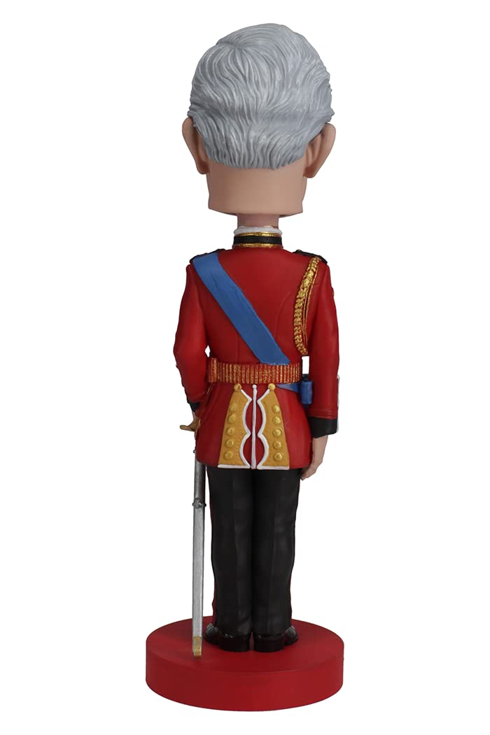 Royal Bobbles Prince Charles III Bobblehead Statue - Limited Edition, Multicolor, Plastic, One Size